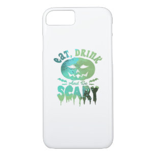 Eat Drink And Be Scary Halloween Light Case-Mate iPhone Case