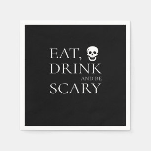 Eat Drink And Be Scary Halloween Party Novelty Sku Napkin