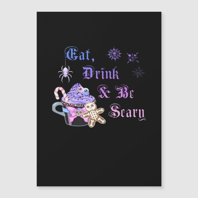 Eat Drink And Be Scary Hexmas Cool Unique (Front)