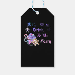 Eat Drink And Be Scary Hexmas Cool Unique Gift Tags