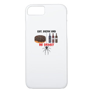 Eat Drink And Be Scary Retro Classic Case-Mate iPhone Case