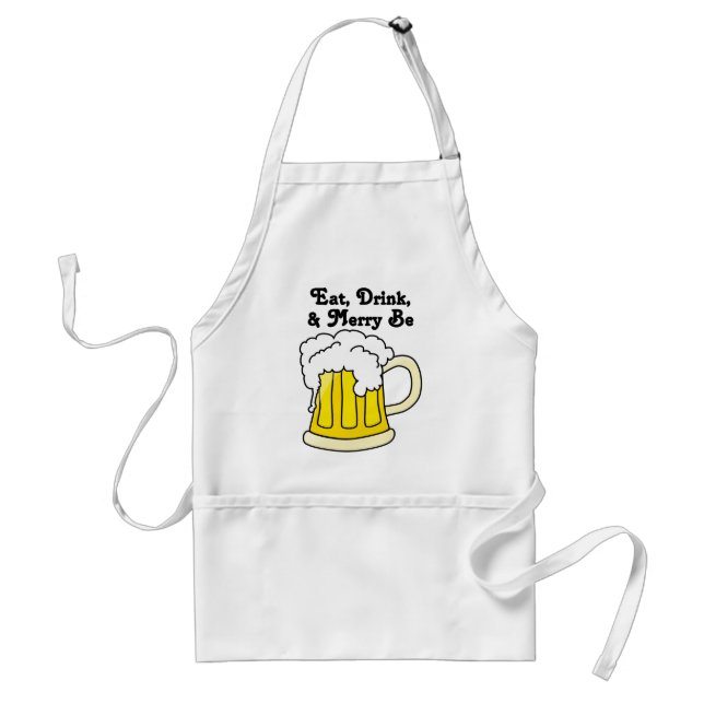 Eat, Drink, and Merry Be for Oktoberfest Standard Apron (Front)