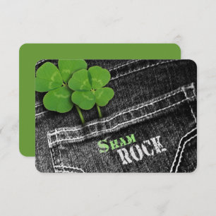 Eat, Drink & Be Irish St. Patrick's Day Party Invitation