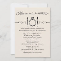 Eat Drink Be Married Ivory Rehearsal Dinner