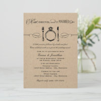 Eat Drink Be Married Kraft Rehearsal Dinner