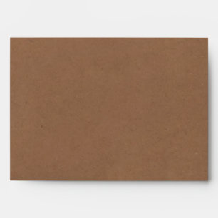 Eat, Drink & Be Married Rustic Kraft Wedding Envelope