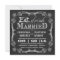 Eat Drink Be Married Square Wedding Invitations