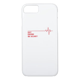 Eat Drink Be Scary Cool Unique Case-Mate iPhone Case