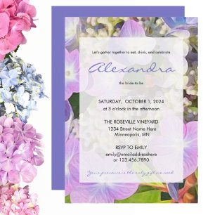 Eat, Drink, & Celebrate the Bride to Be Invitation