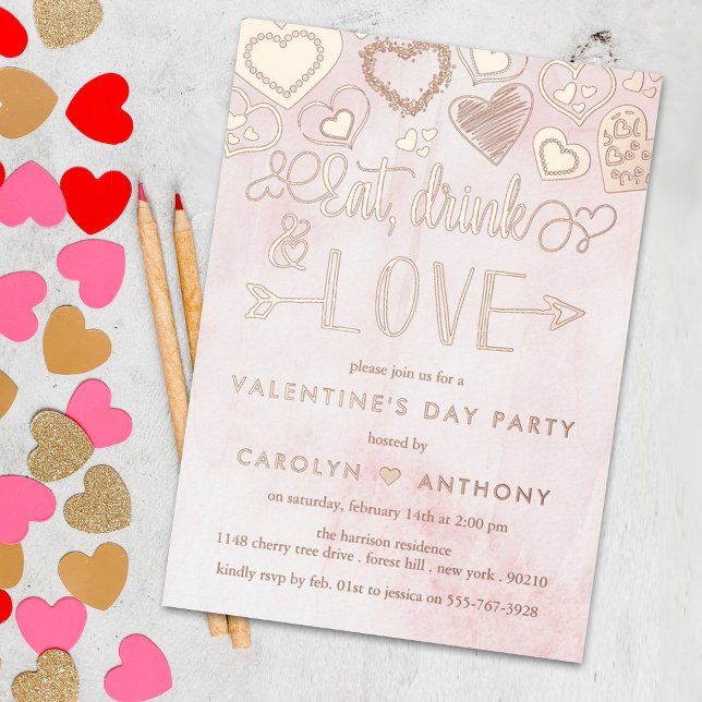 "Eat, Drink & Love" Valentine's Day Party Real (Creator Uploaded)