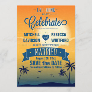 Eat Drink n Celebrate Summer Sunset Save the Date