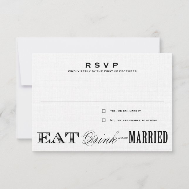 EAT, DRINK | RSVP 3.5 x 5 (Front)