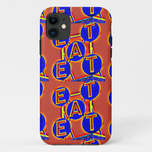 eat, eat iphone case