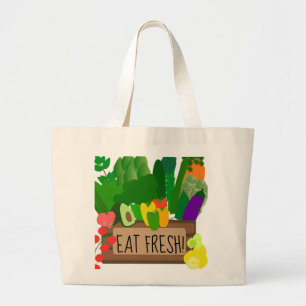 Eat Fresh Jumbo Tote bag