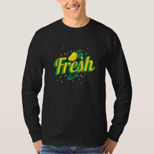 Eat Fresh Mango Lemon And Brokkoli  Vegetarian  Go T-Shirt