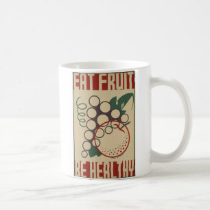 Eat Fruit- 1938 Coffee Mug