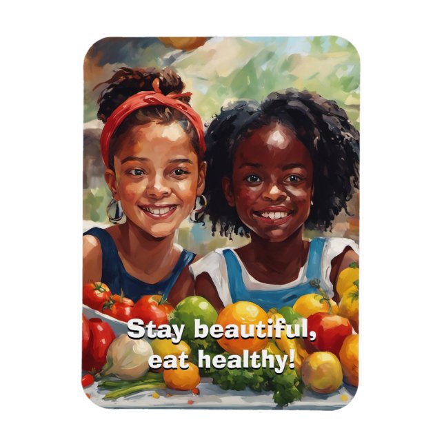 Eat Healthy Flexible Magnet (Vertical)
