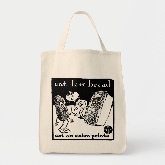 Eat Less Bread Bag (Front)