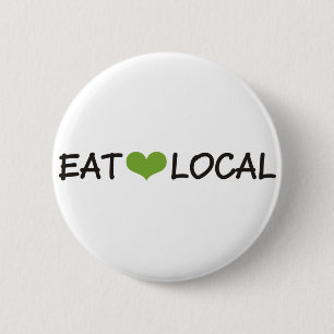 Eat Local 2 Inch Round Button