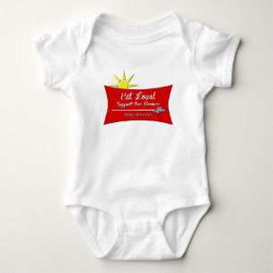 Eat Local Onsies Baby Bodysuit