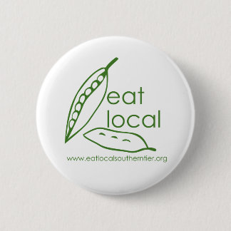 Eat Local Southern Tier Button