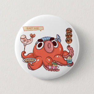 Eat me 2 inch round button