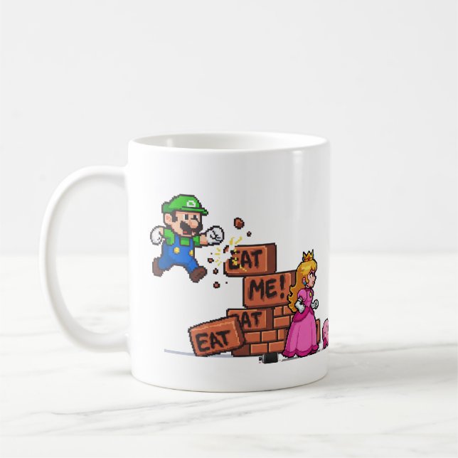 Eat Me Coffee Mug (Left)