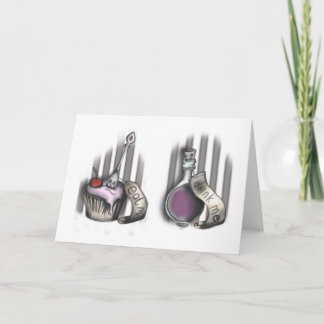 Eat Me - Drink Me Card