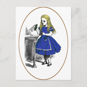 Eat Me, Drink Me Postcard