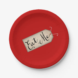 Eat Me Paper Plate