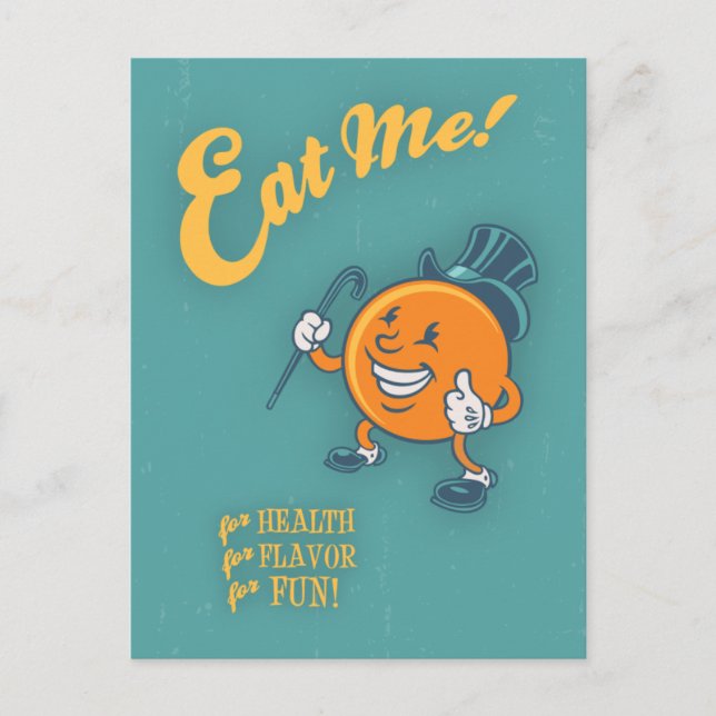 Eat Me! Postcard (Front)
