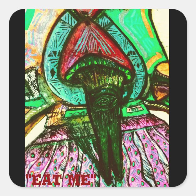 "EAT ME" stickers (Front)