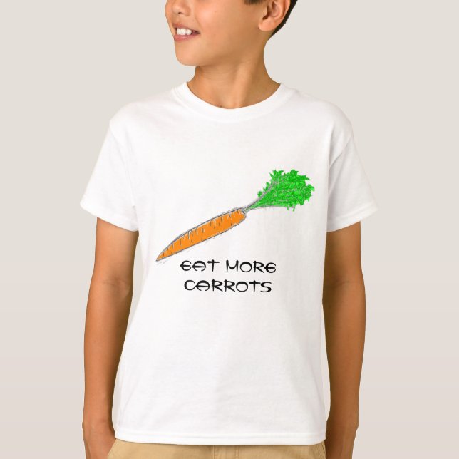 Eat More Carrots Shirts (Front)