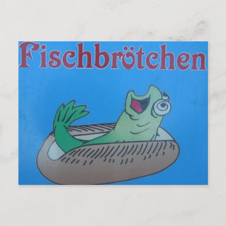 Eat More Fish! Postcard