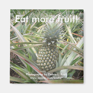 Eat More Fruit! Pineapple Magnet