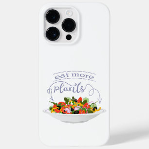 Eat more plants fresh salad motivation lettering Case-Mate iPhone 14 pro max case