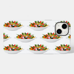 Eat more plants fresh salad motivation lettering Case-Mate iPhone 14 plus case