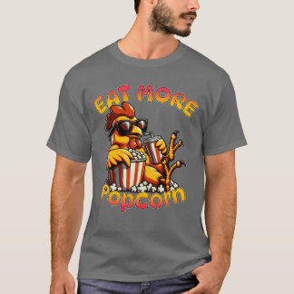 Eat More Popcorn boy T-Shirt
