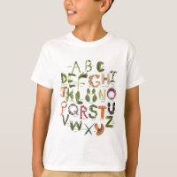Eat More Veggies Alphabet Shirt 