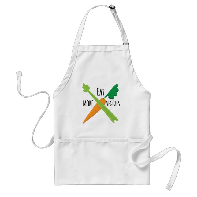 eat More Veggies Standard Apron (Front)