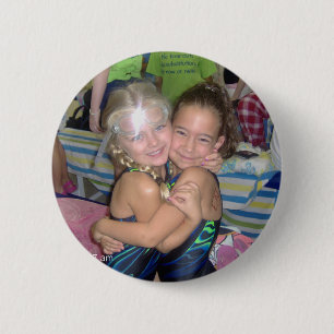 Eat My Bubbles Custom Swim Team Button