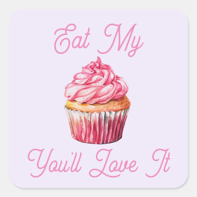 Eat My Muffin Sticker (Front)