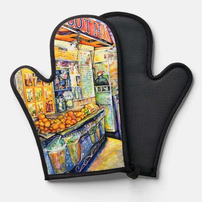 Eat Oven Mitt (Front/Back)