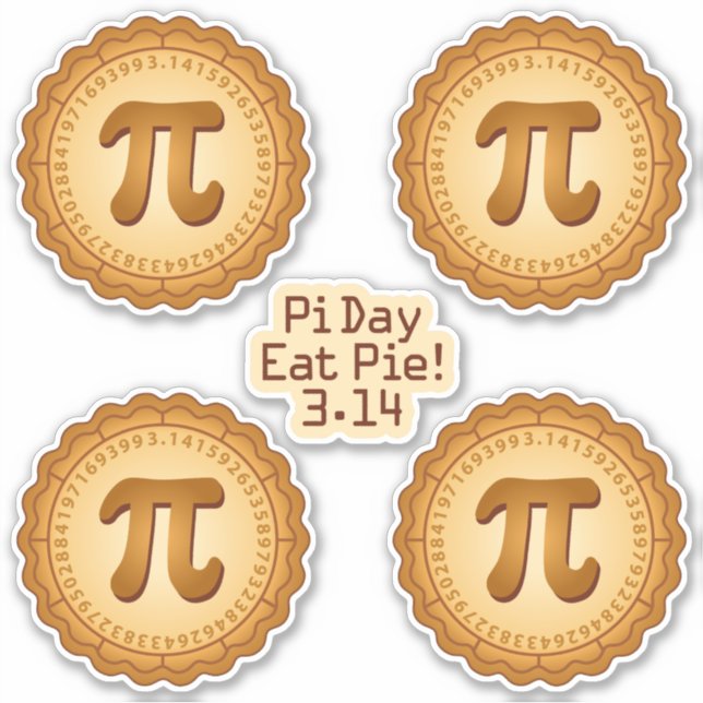 Eat Pie on Pi Day  (Front)