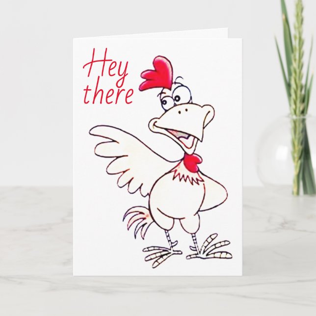 EAT *PIZZA* DON'T EAT CHICKEN SOUP WHEN SICK CARD (Front)