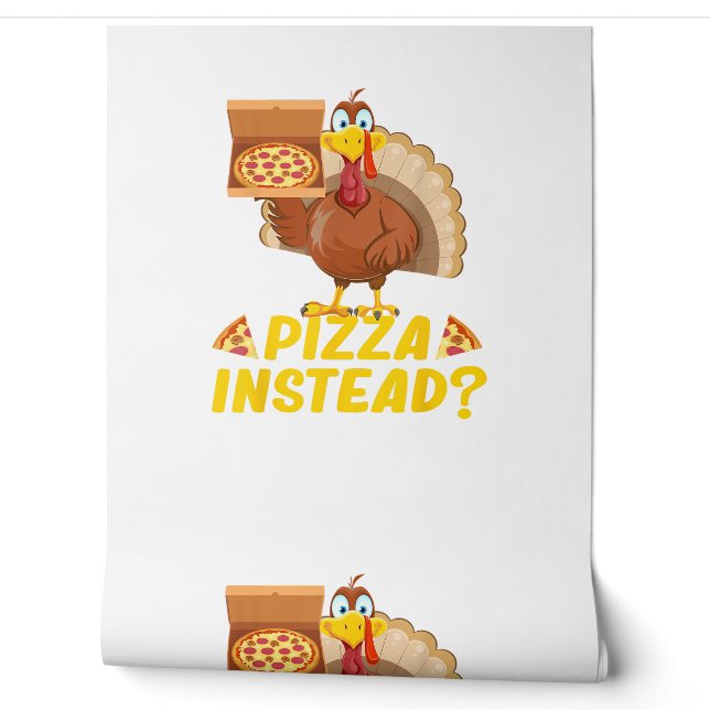 Eat pizza instead of turkey on Thanksgiving  Wallpaper (Unrolling)