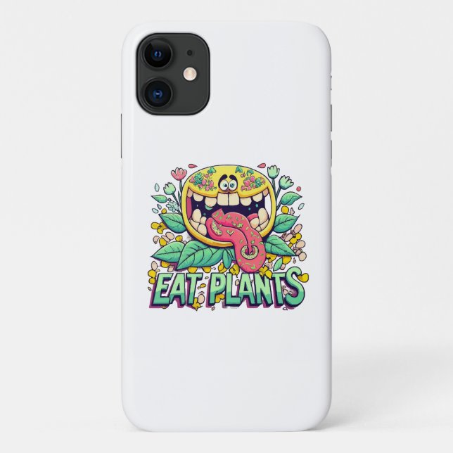 Eat Plants Case-Mate iPhone Case (Back)
