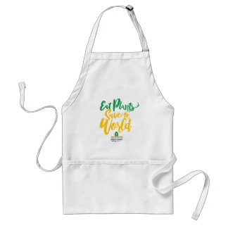 Eat Plants Save the World Standard Apron