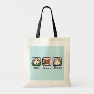 Eat Poop Sleep Guinea Pig Shopping Bag