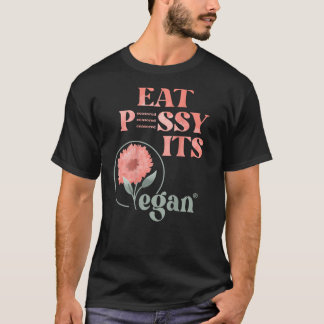 Eat PSSY ITS Vegan X Watercolour Edition Vegan Cen T-Shirt